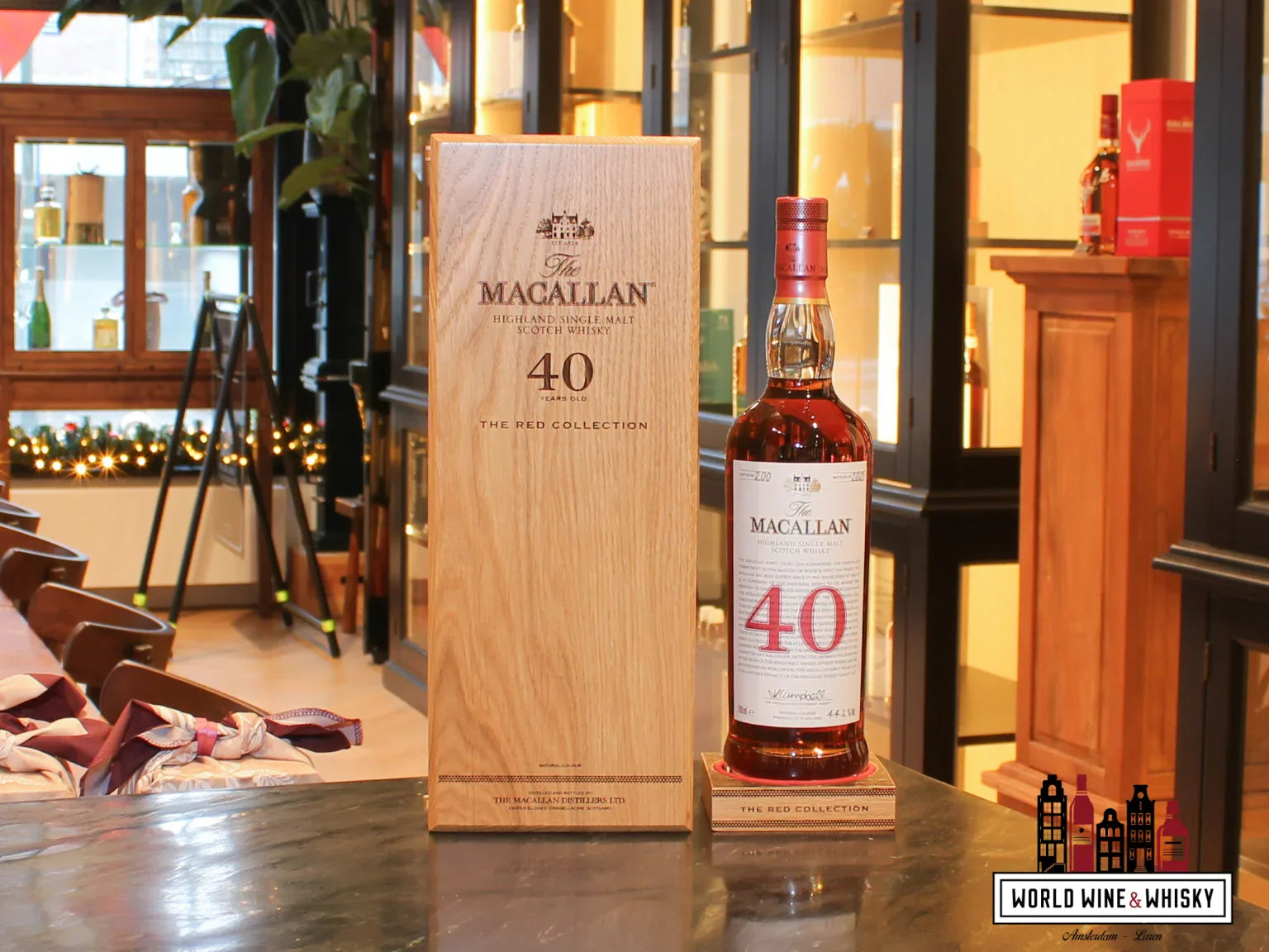 The Macallan 40 Years Old 2025 – The Red Collection 44.2% | WORLD