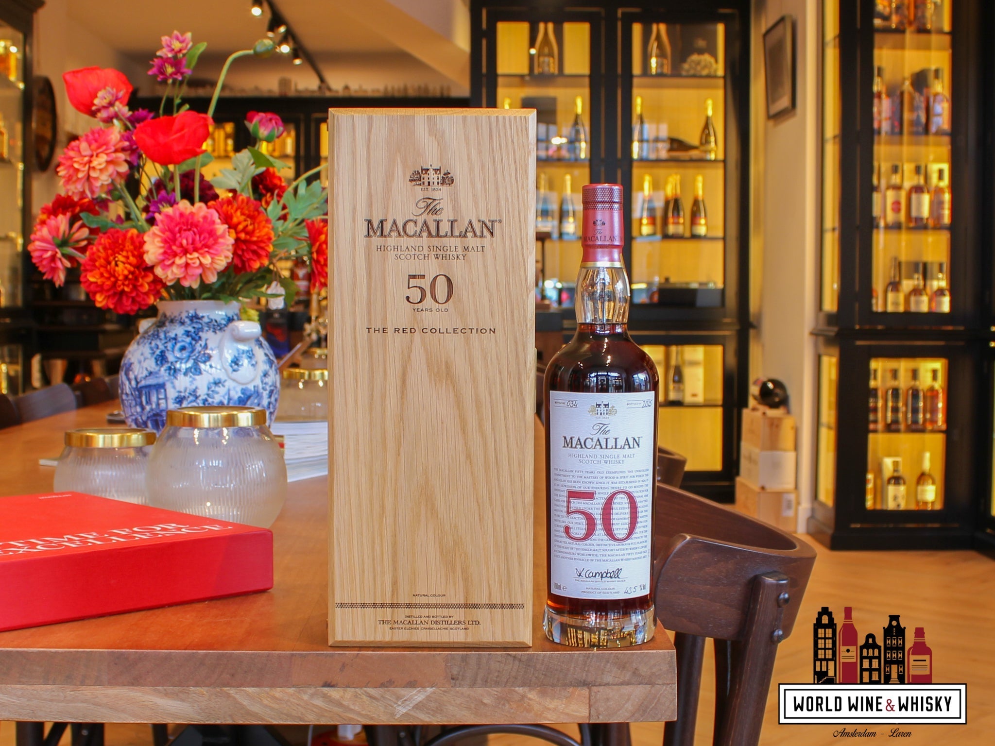 The Macallan 50 Years Old 2025 Red Collection 43.5% – rare aged