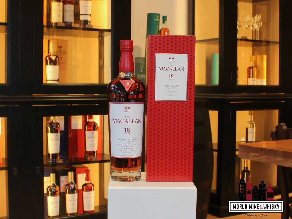 MACALLAN 18年 シェリーオークコレクション　2025 RELEASE The Macallan Double Cask 18 Years Old Single Malt Whisky 2025