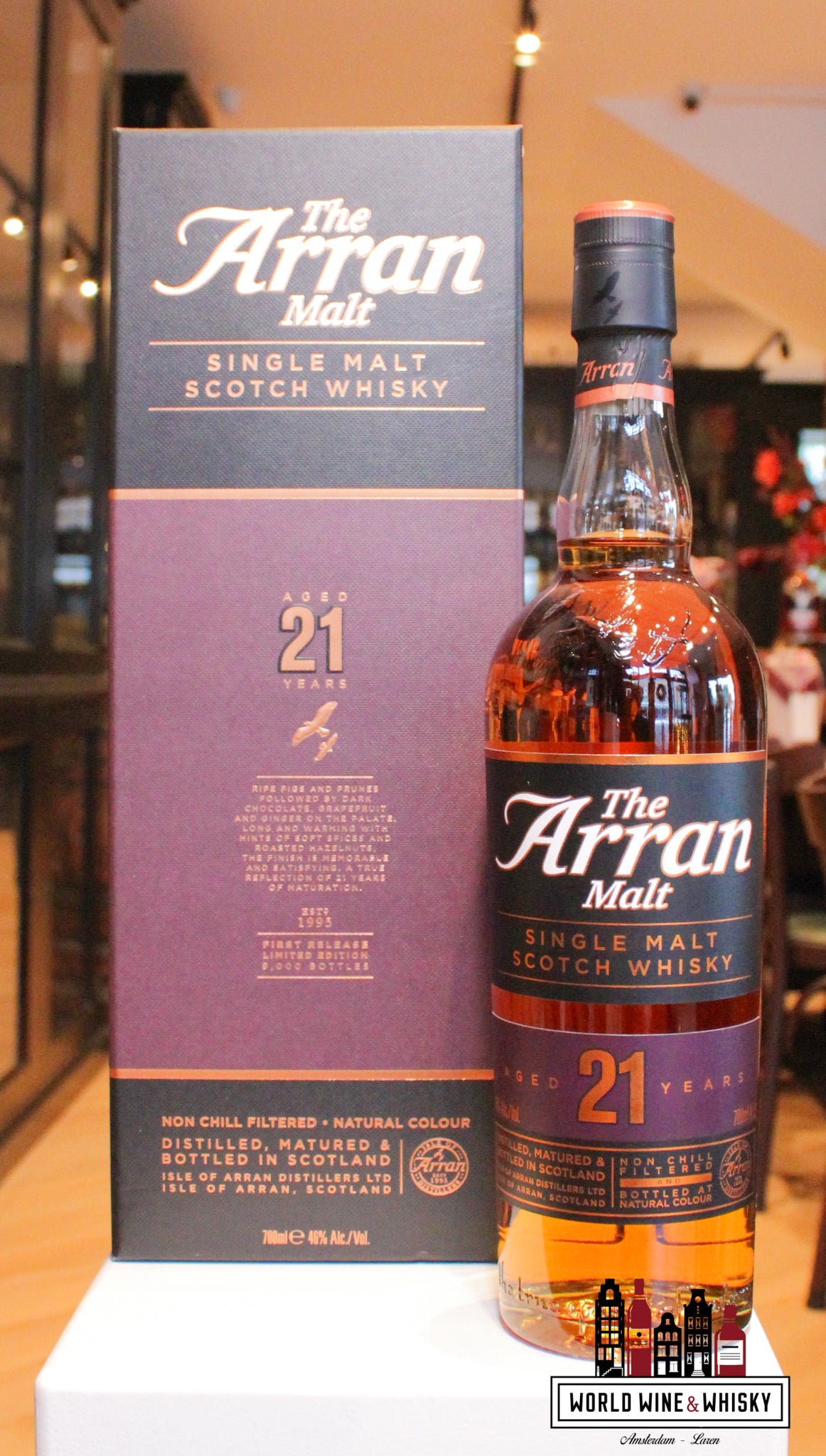 Arran 21 Year Old 2018 46% Whisky - Isle of Arran Single Malt