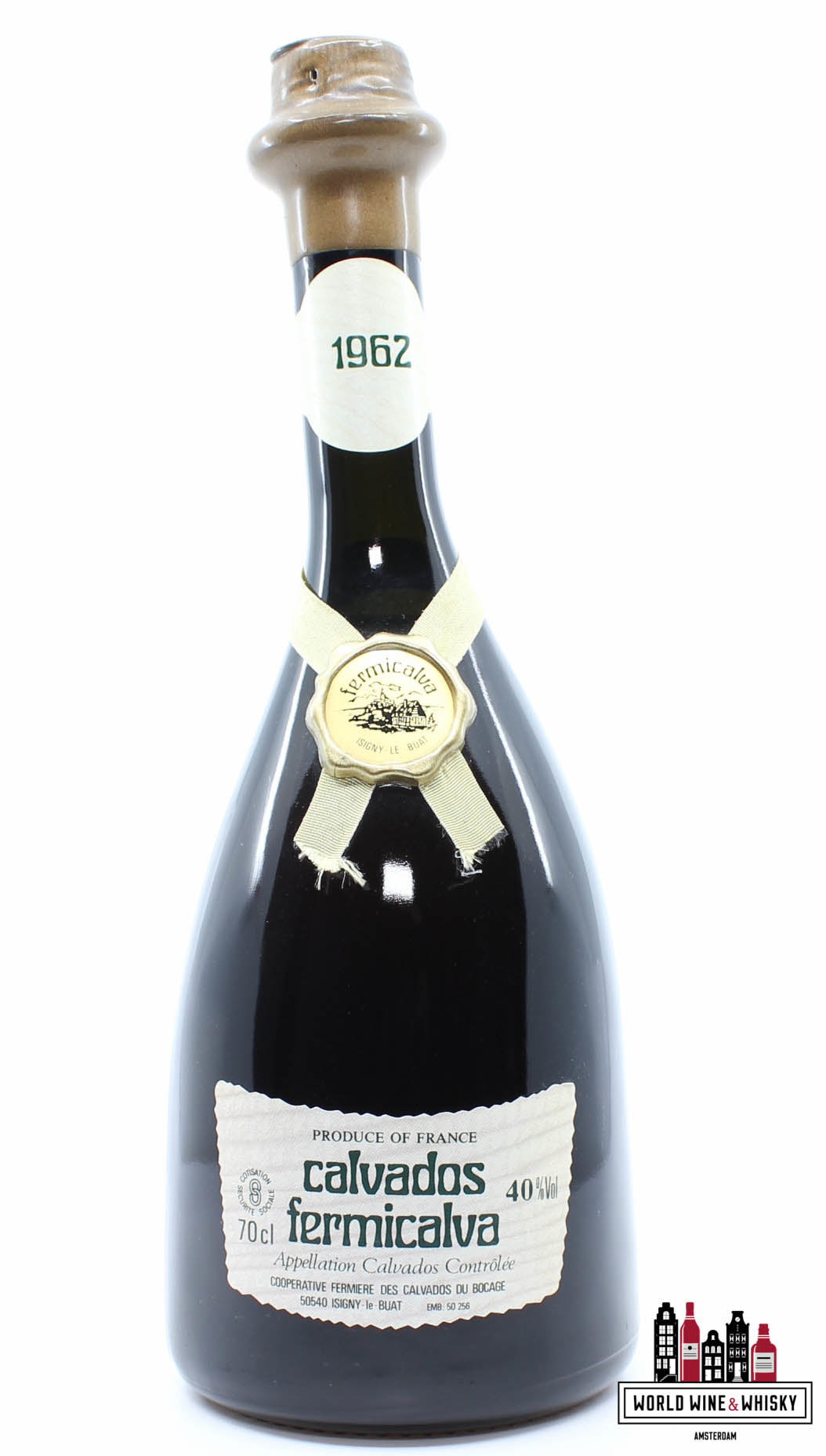 カルバドス　calvados fermicalva 1962・1967の2本 Calvados Fermicalva 1962 40% at World Wine & Whisky | WORLD WINE