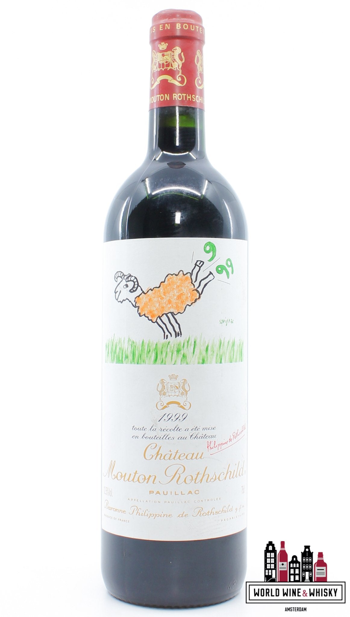 Chateau Mouton Rothschild 1999 bij World Wine & Whisky | WORLD
