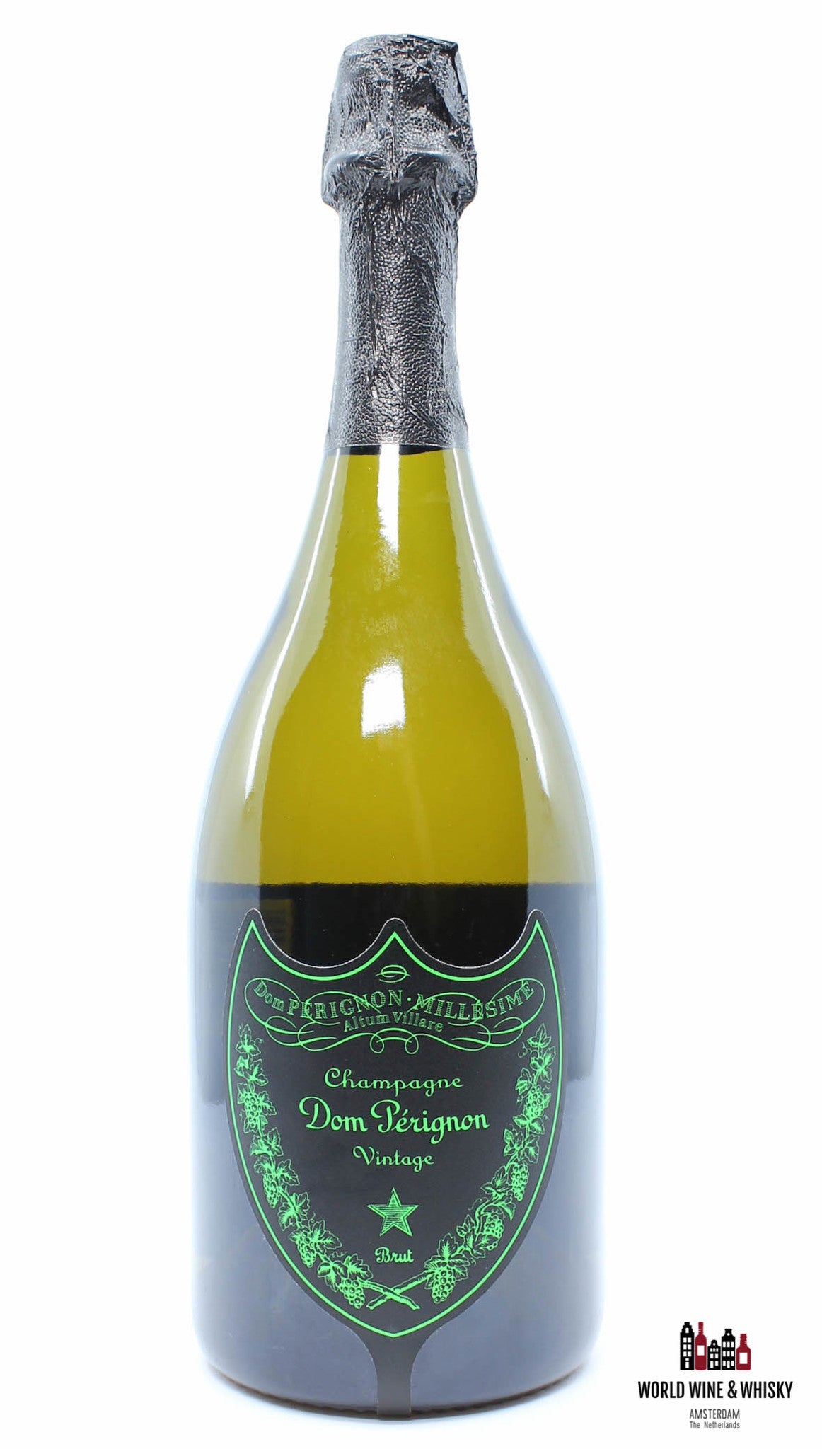 Dom Perignon 2010 Vintage Luminous Champagne - Green lightning