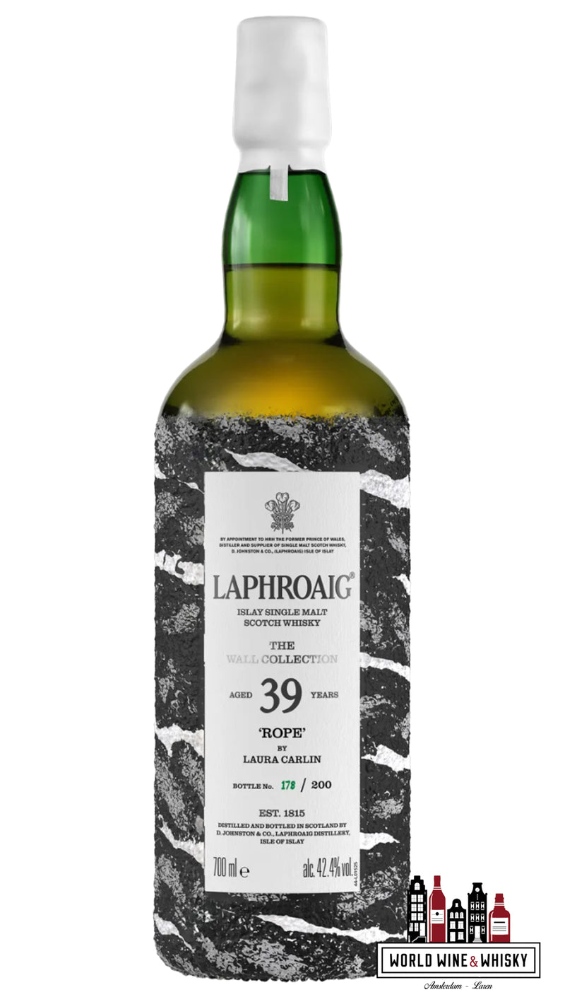 Laphroaig 39 Years Old - The Wall Collection - Rope by Laura Carlin 42.4% (1 of 200)