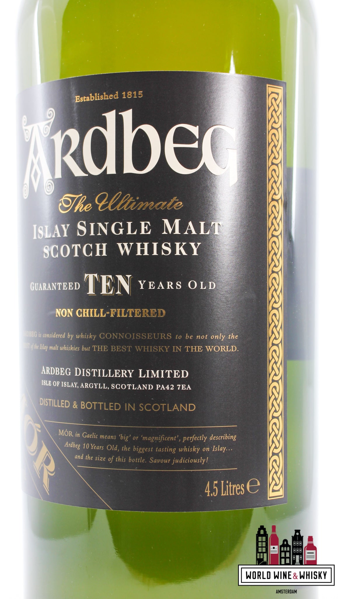 Ardbeg 10 Years Old 2008 - Mór 46% 4,5 Liter (4500 ml)