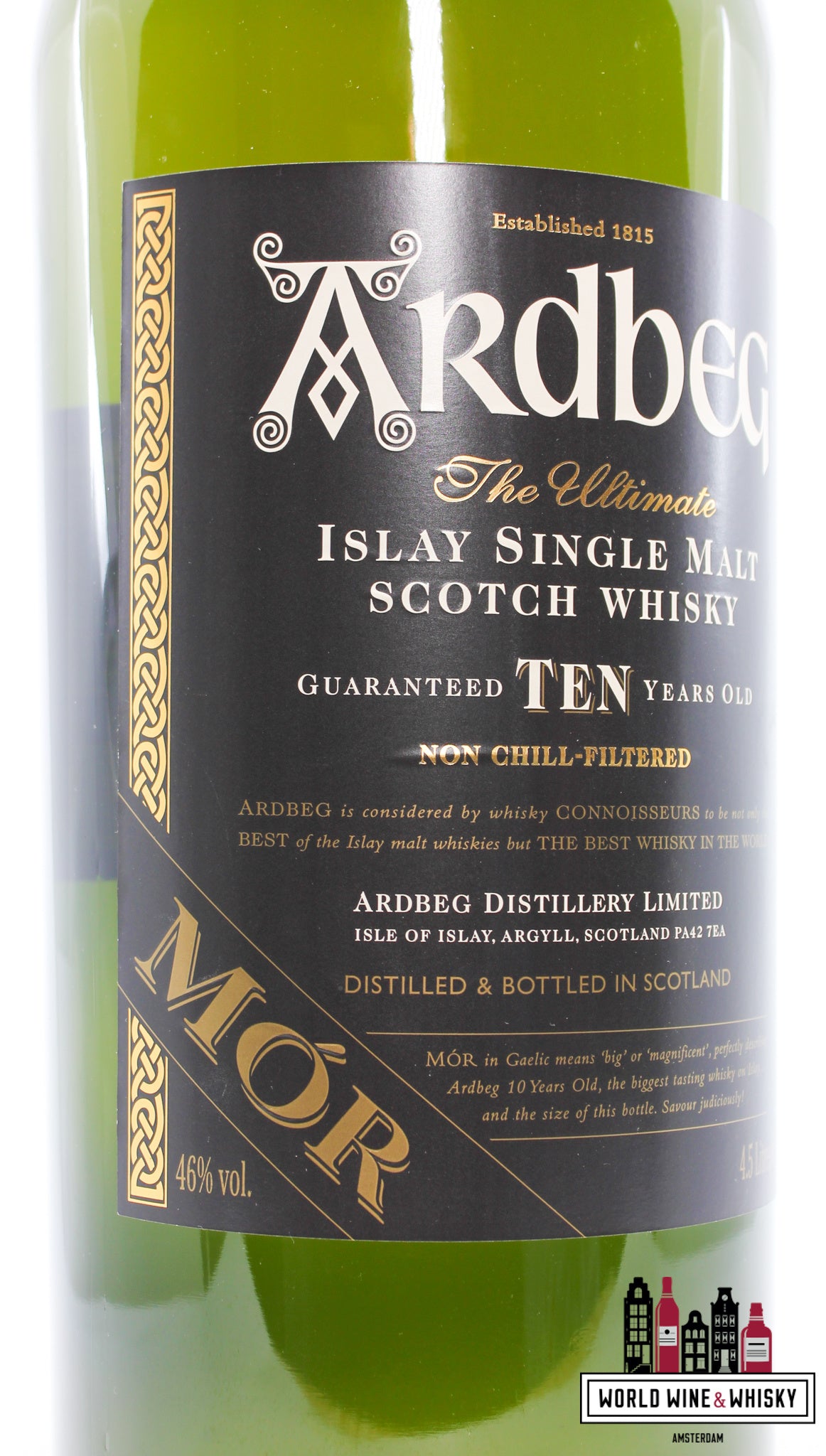 Ardbeg 10 Years Old 2008 - Mór 46% 4,5 Liter (4500 ml)