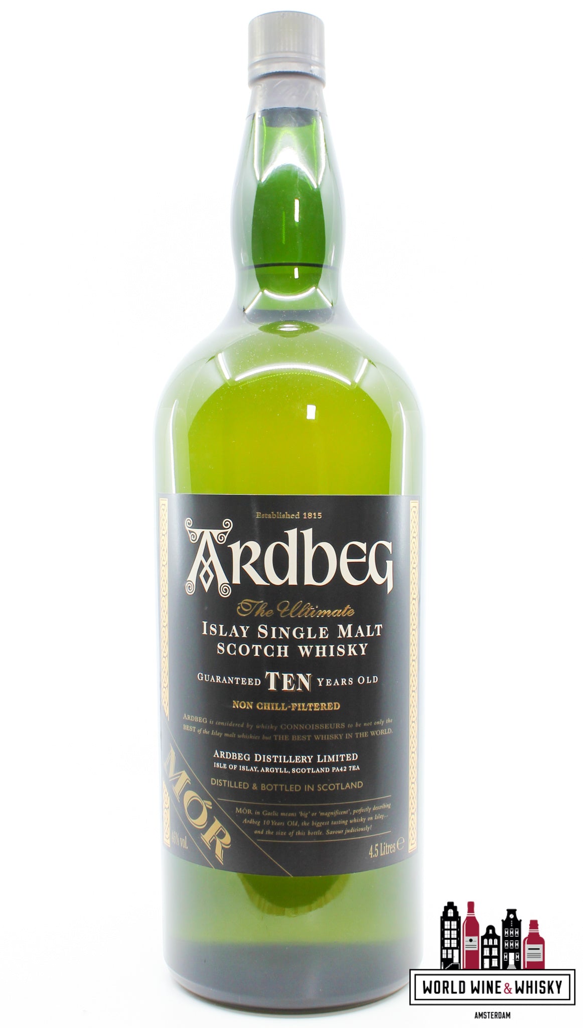 Ardbeg 10 Years Old 2008 - Mór 46% 4,5 Liter (4500 ml)