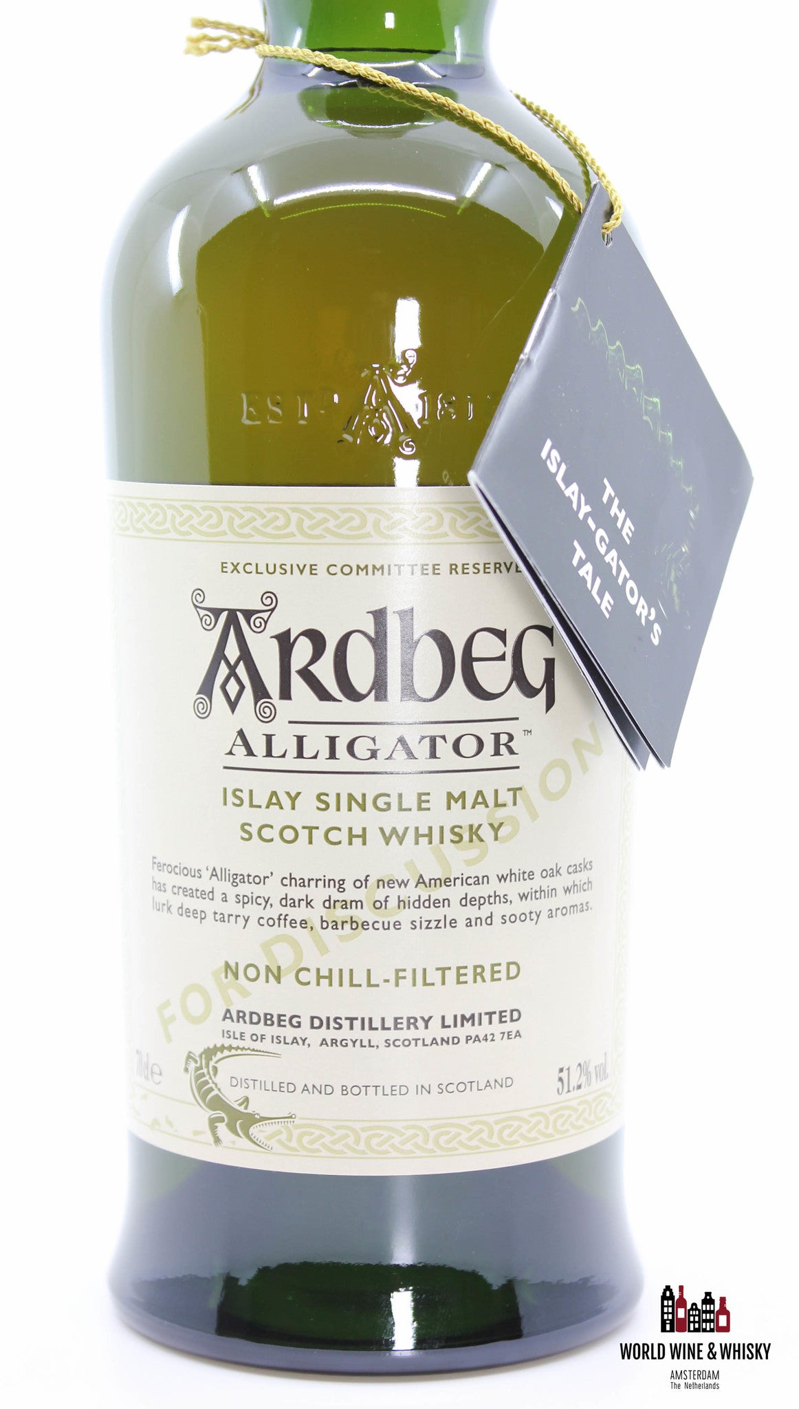 Ardbeg Alligator 2011 Exclusive Committee Reserve - For Discussion 51.2% (700 ml)