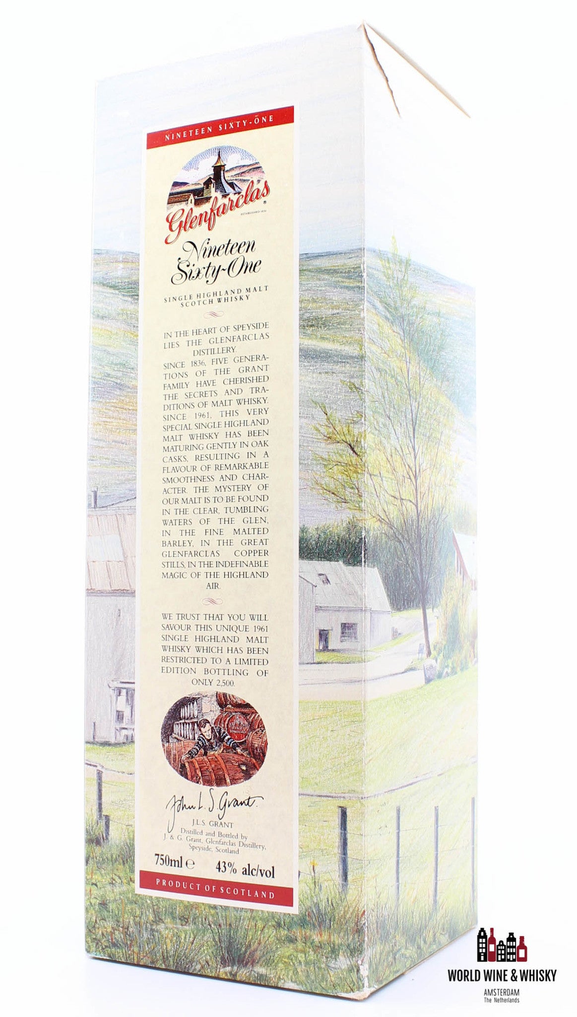 Glenfarclas 1961 (Nineteen Sixty-One Edition) Limited Edition 43% 750 ml