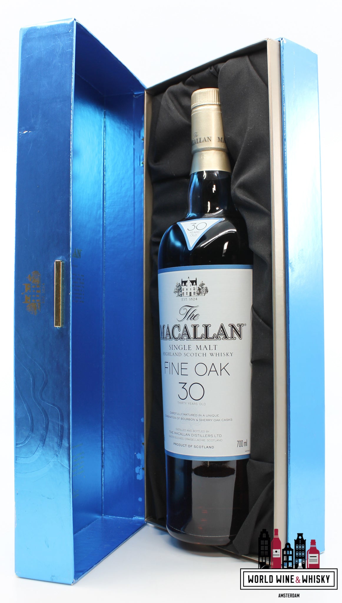 Macallan 30 Years Old 2007 Fine Oak 43% (in luxury case)