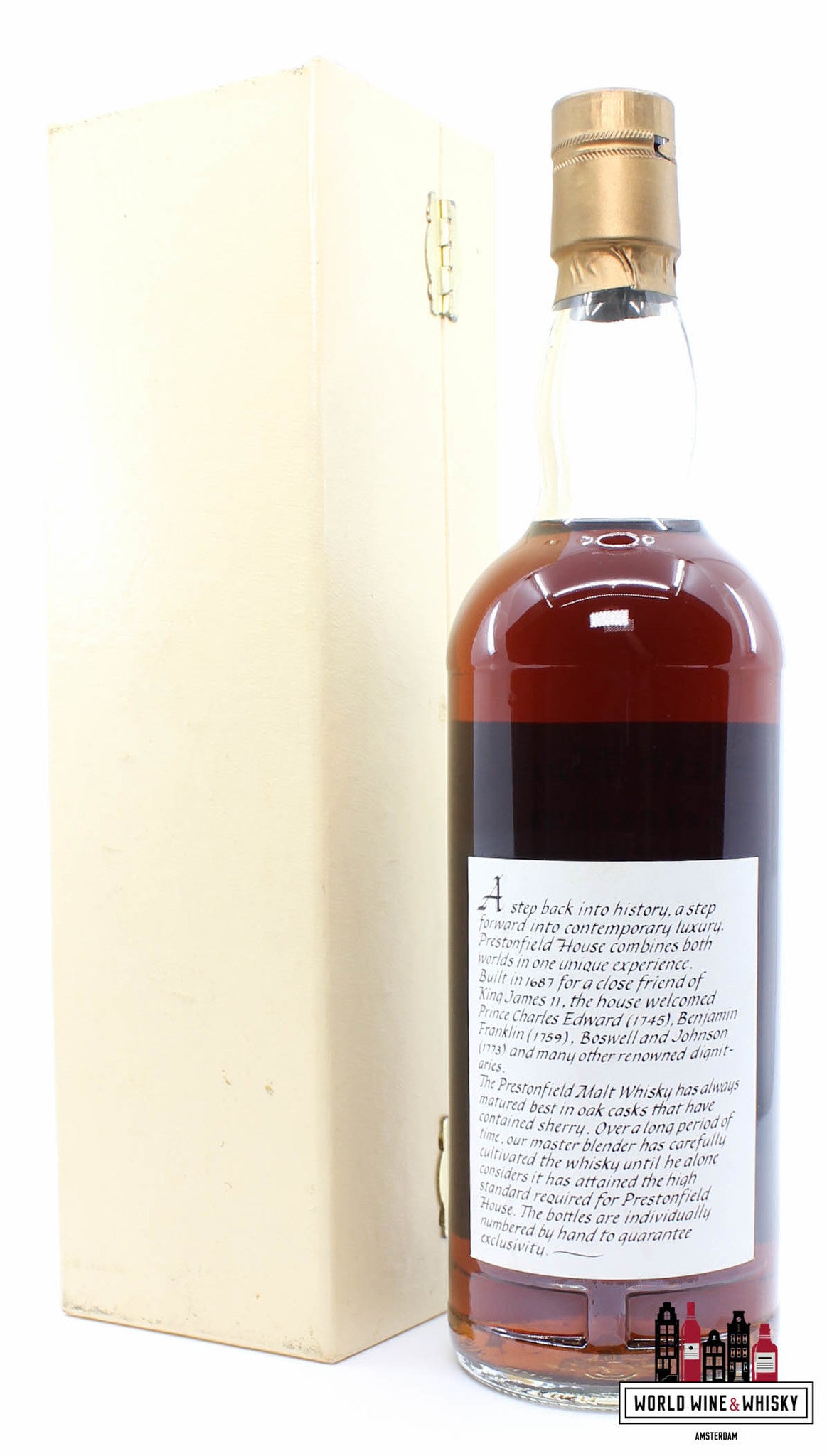 Springbank 20 Years Old 1967 - Prestonfield House - Cask 1472 - Signatory Vintage 46% 750ml