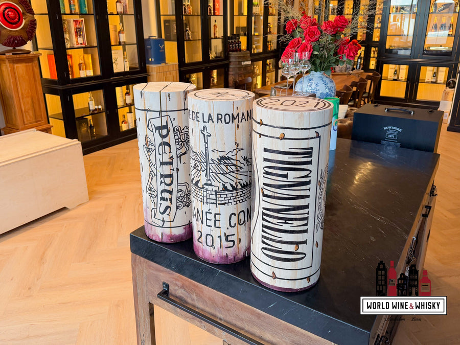 Hand-painted wine cork – artwork from your favourite wine