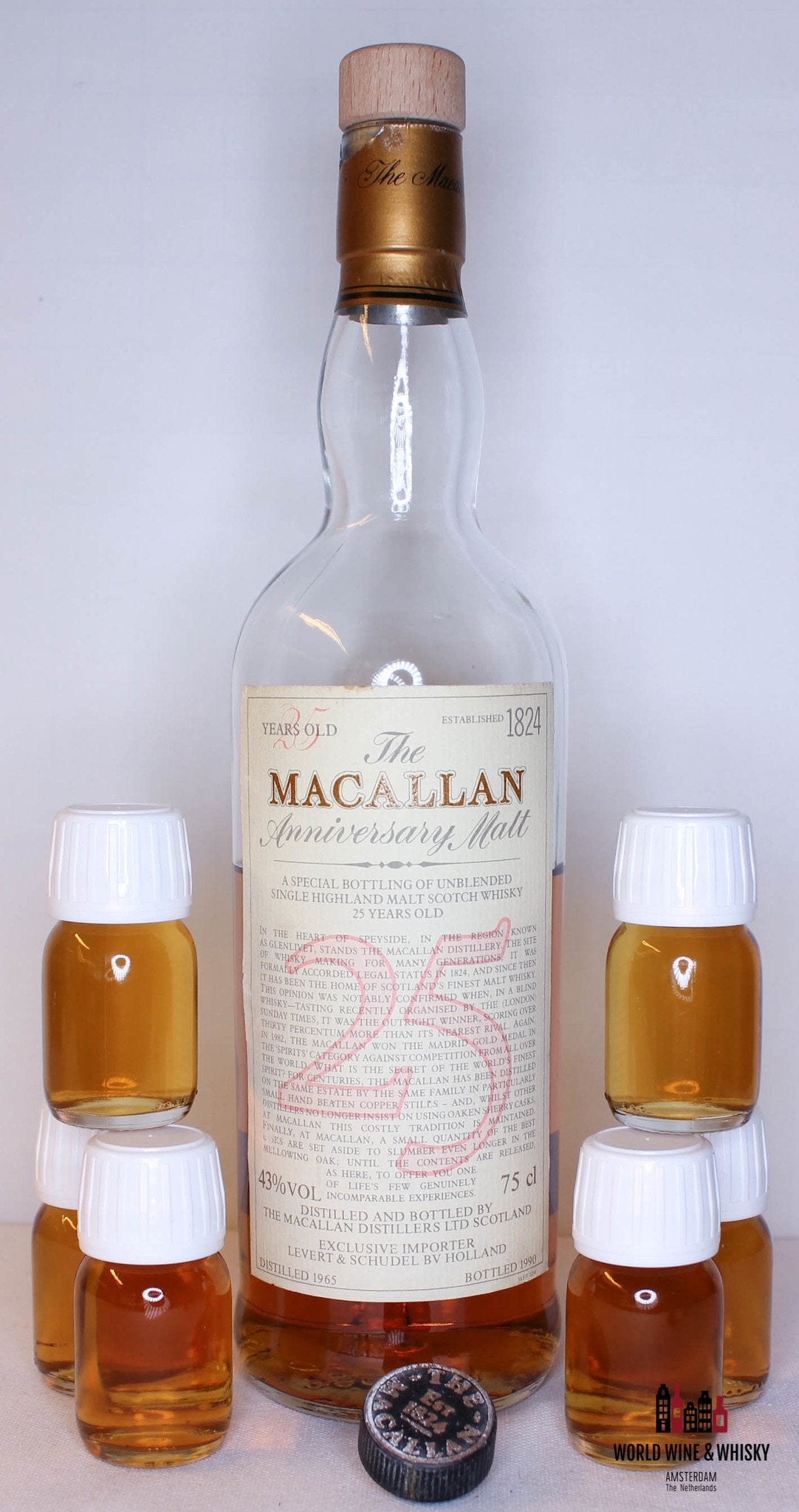 10 luxury 3cl/30ml whisky samples (including sealing cap) - WORLD WINE WHISKY 