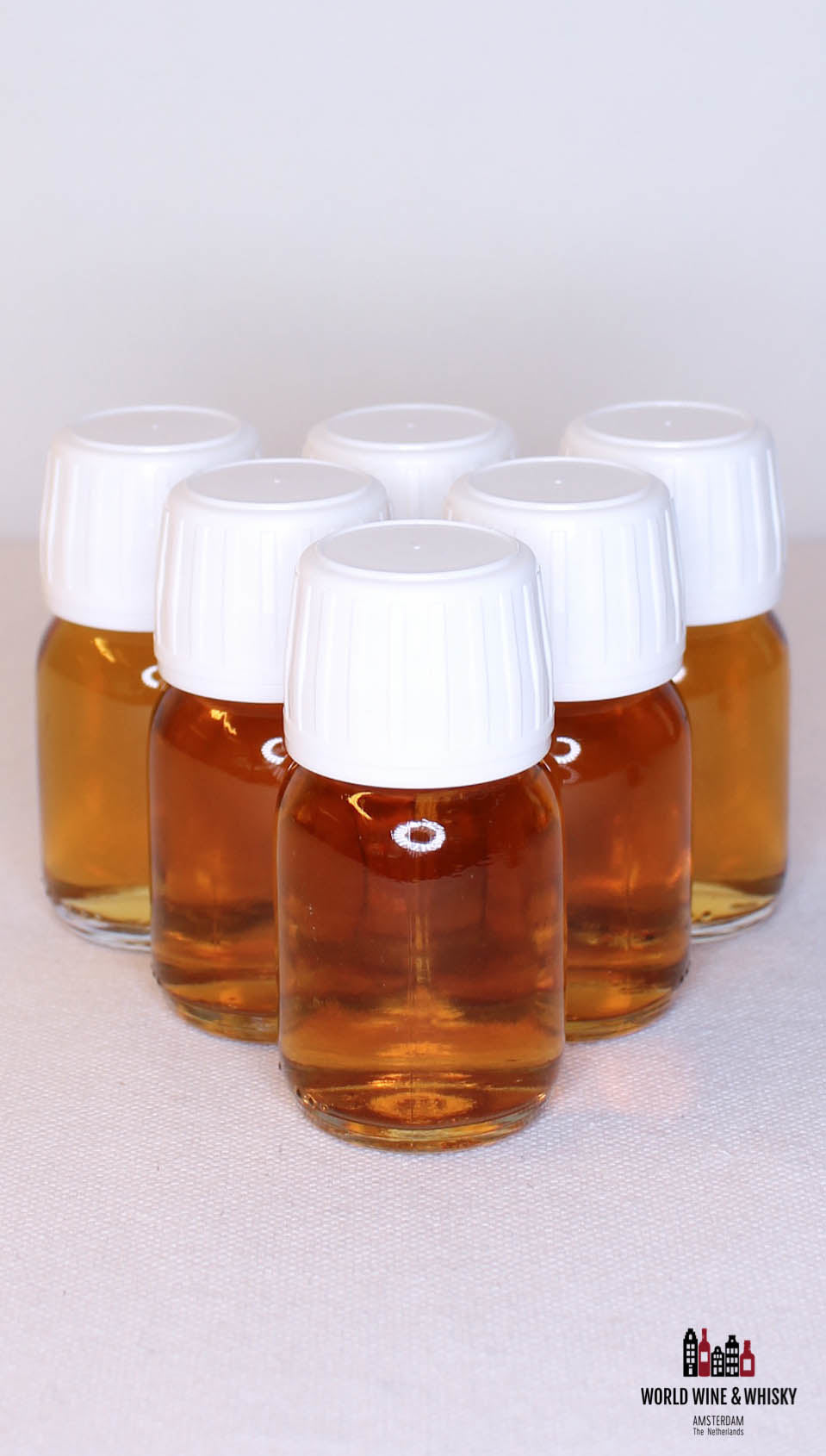 10 luxe whiskymonsters van 3cl/30ml (inclusief afsluitdop)