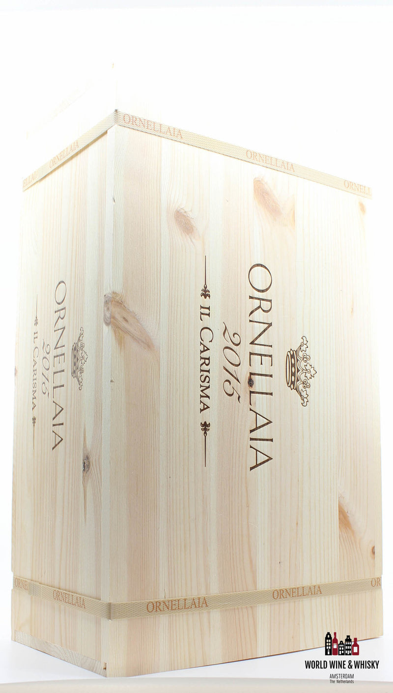 12x Ornellaia Bolgheri Superiore 2015 (IL Carisma) in OWC 375ml - WORLD WINE WHISKY 