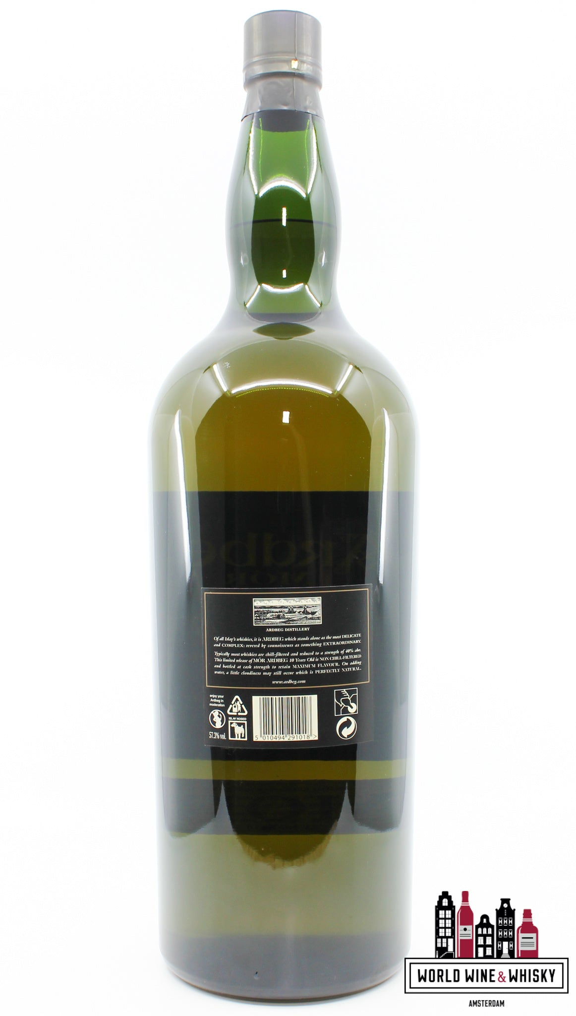 Ardbeg 10 Years Old 1997 2007 - Mór - TEN - 4500 ml / 4.5 liter 57.3% (1 of 1000) - WORLD WINE WHISKY 