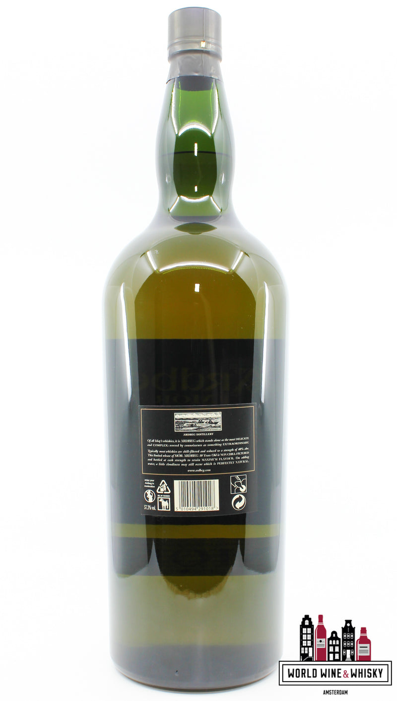 Ardbeg 10 Years Old 1997 2007 - Mór - TEN - 4500 ml / 4.5 liter 57.3% (1 of 1000) - WORLD WINE WHISKY 