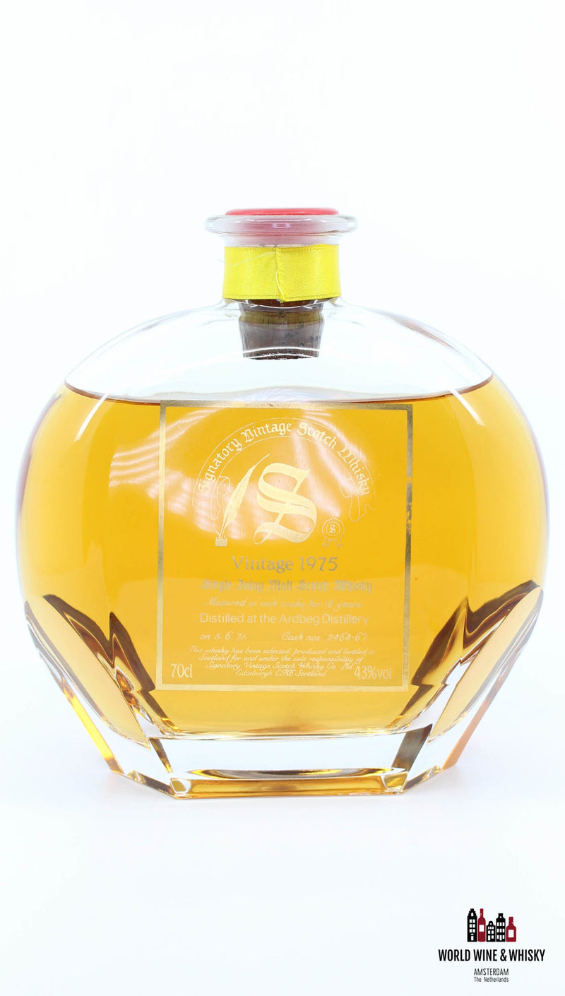 Ardbeg 18 Years Old 1975 1993 Signatory Vintage 2464-67 43% - WORLD WINE WHISKY 