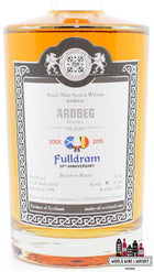 Ardbeg 1998 2015 - Cask 15032 - Malts of Scotland - Fulldram 10th Anniversary 56.8% (1 of 167) - WORLD WINE WHISKY 