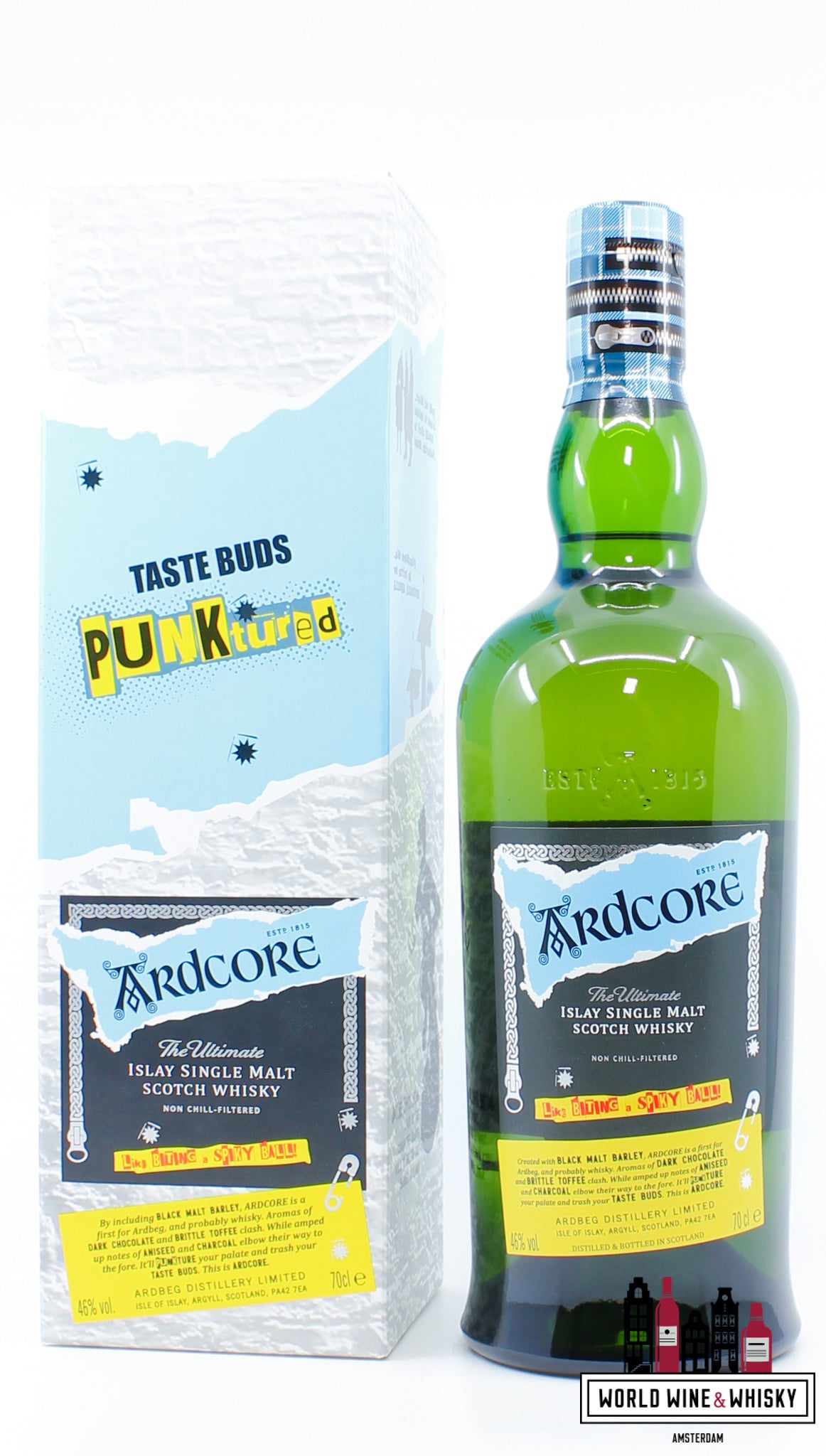 Ardbeg 2022 - Ardcore 'Like biting a spiky ball 46% - WORLD WINE WHISKY 