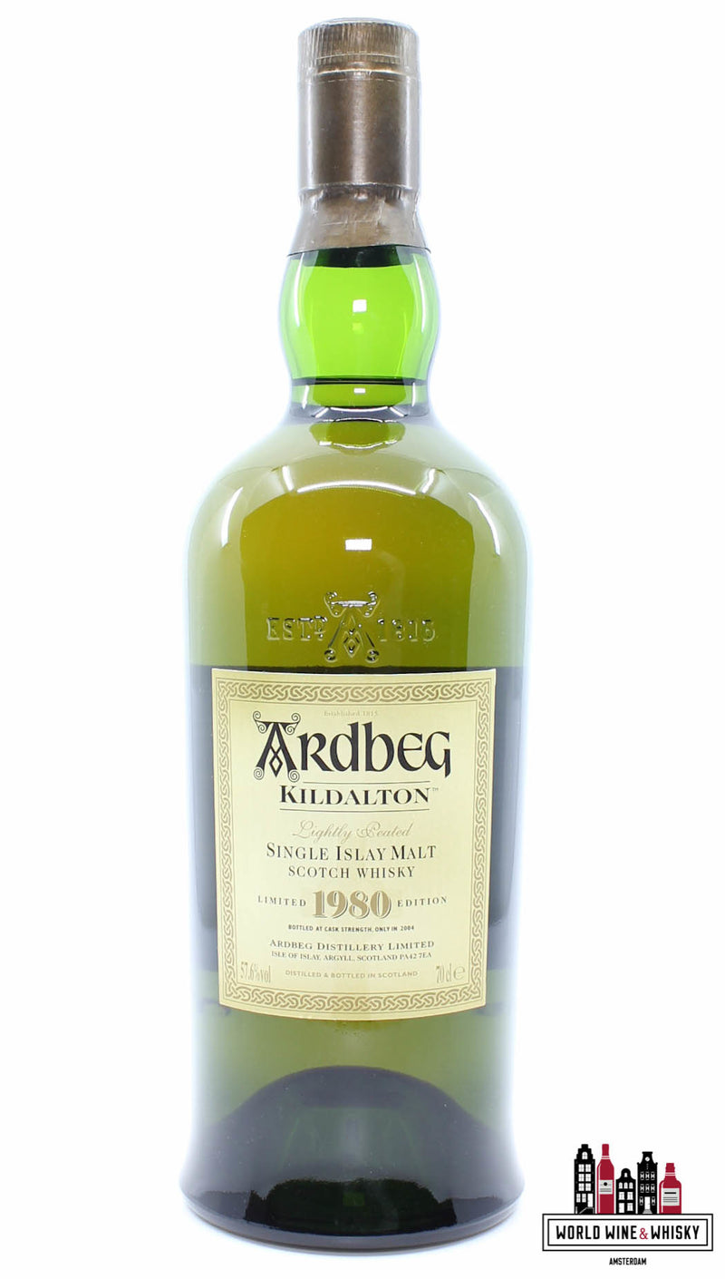 Ardbeg 23 Years Old 1980 2004 - Kildalton - Limited Edition 57.6% (1 of 1300) - WORLD WINE WHISKY 