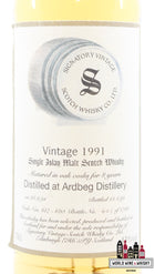 Ardbeg 8 Years Old 1991 1999 - Cask 617 & 620 - Signatory Vintage 43% (1 of 1730) - WORLD WINE WHISKY 