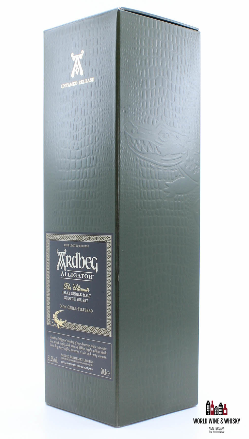 Ardbeg Alligator 2011 The Ultimate - Untamed Release 51.2% (700 ml) - WORLD WINE WHISKY 