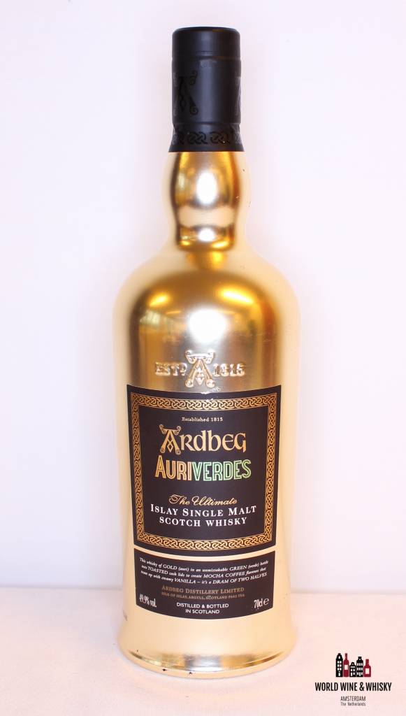 Ardbeg Auriverdes Gold 49.9% - WORLD WINE WHISKY 