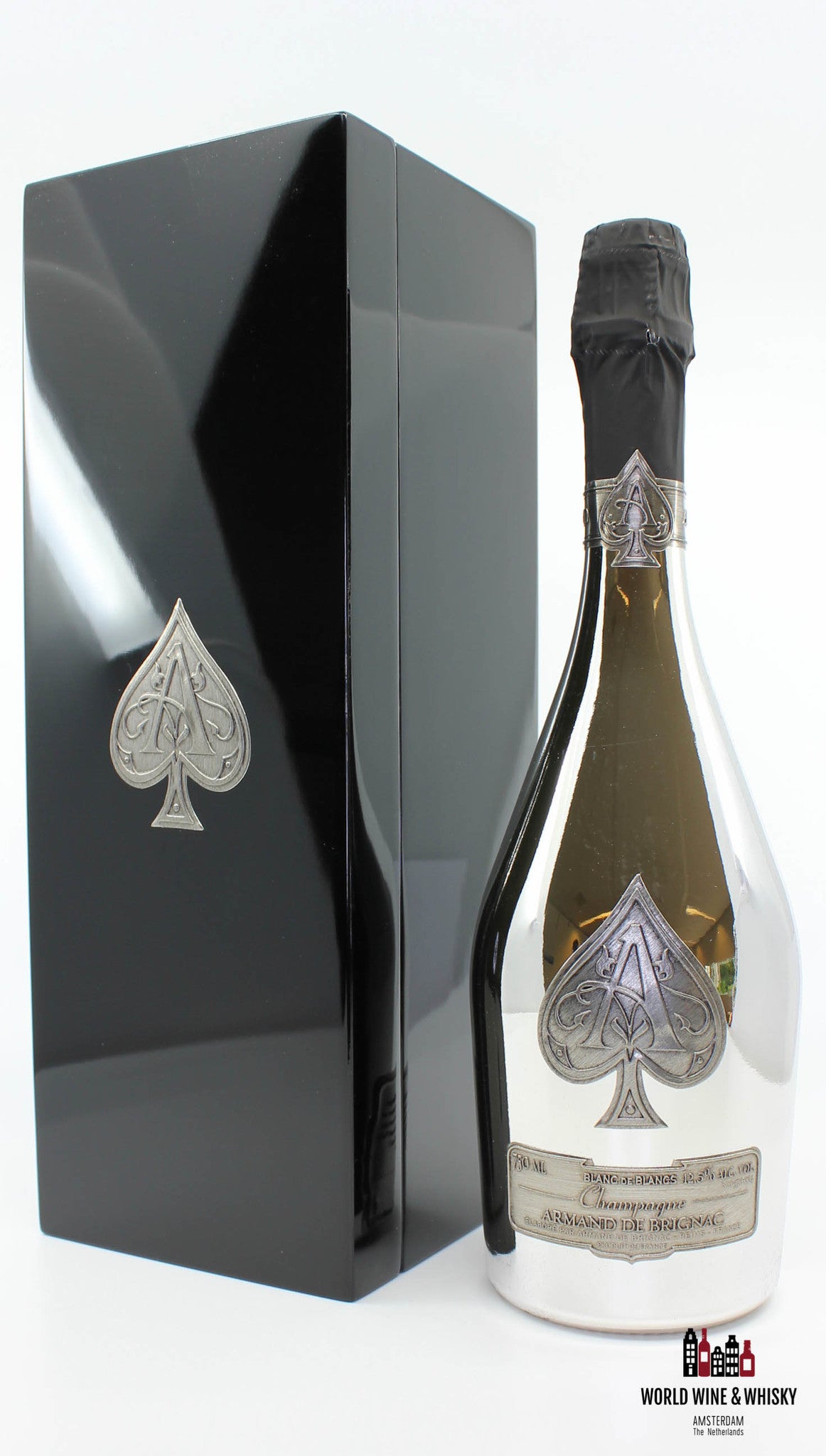Armand de Brignac Blanc de Blancs Champagne Brut 12.5% - in luxury case (750 ml) - WORLD WINE WHISKY 