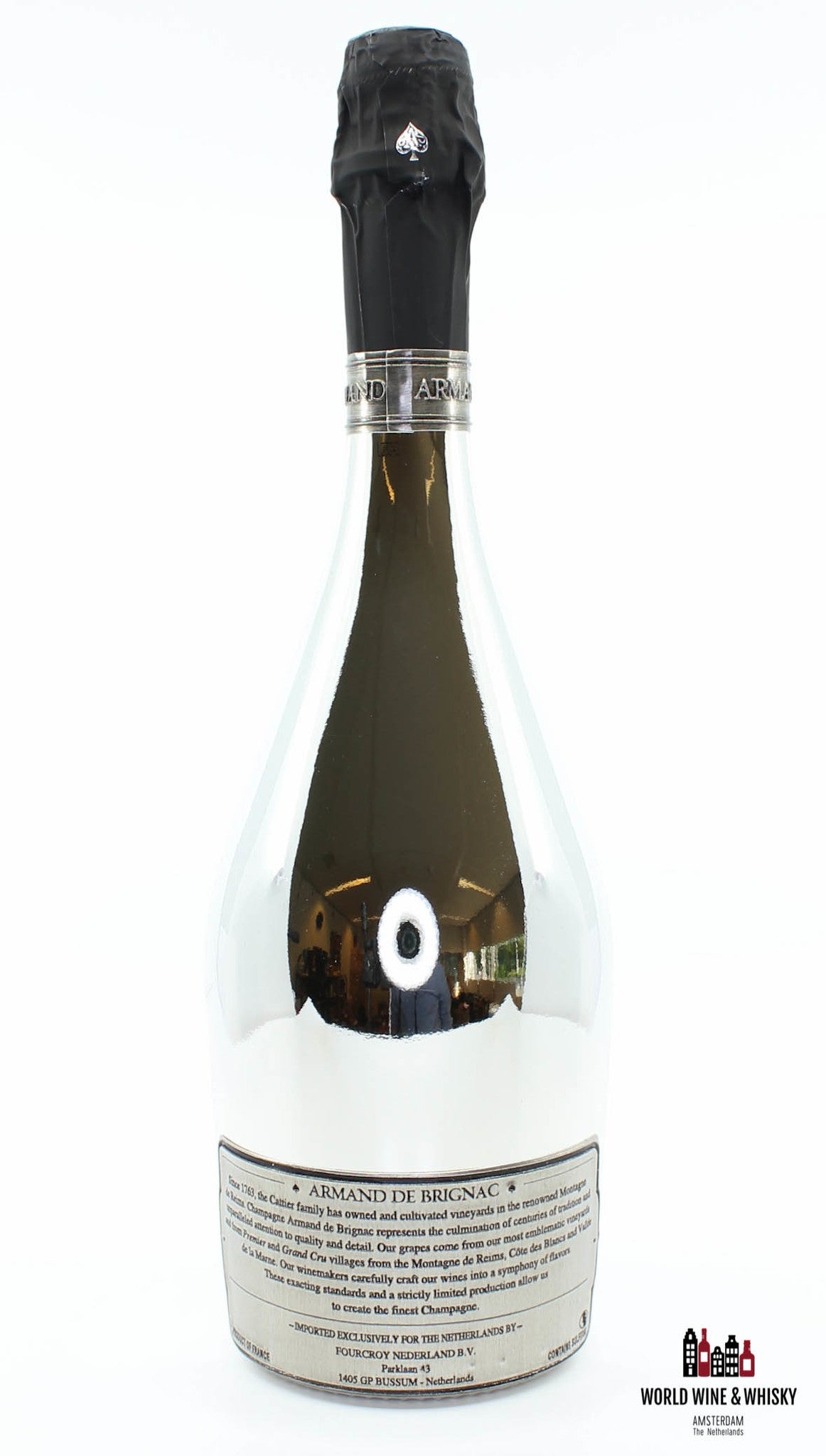 Armand de Brignac Blanc de Blancs Champagne Brut 12.5% - in luxury case (750 ml) - WORLD WINE WHISKY 