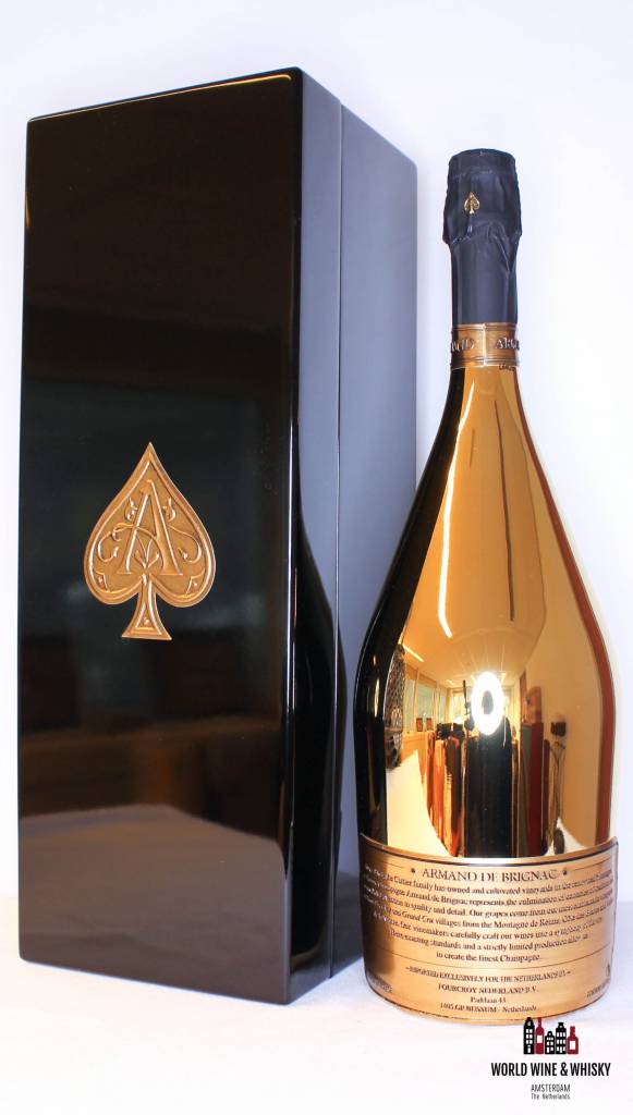 Armand de Brignac Gold Champagne Brut 12.5% 1,5L Magnum - in luxury case (1500 ml) - WORLD WINE WHISKY 