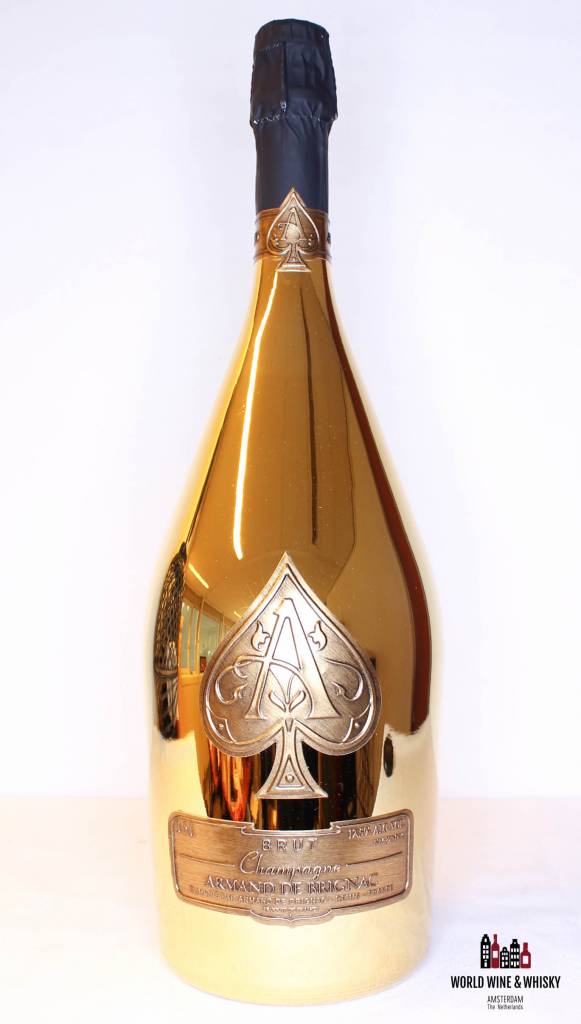 Armand de Brignac Gold Champagne Brut 12.5% 1,5L Magnum - in luxury case (1500 ml) - WORLD WINE WHISKY 