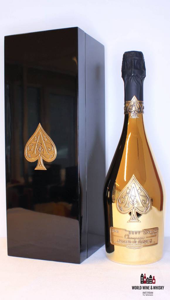 Armand de Brignac Gold Champagne Brut 12.5% 12L Balthazar - in luxury case (12.000 ml) - WORLD WINE WHISKY 