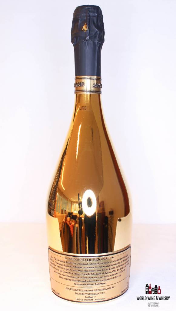 Armand de Brignac Gold Champagne Brut 12.5% 30L Melchizedek - in luxury case (30.000 ml) - WORLD WINE WHISKY 