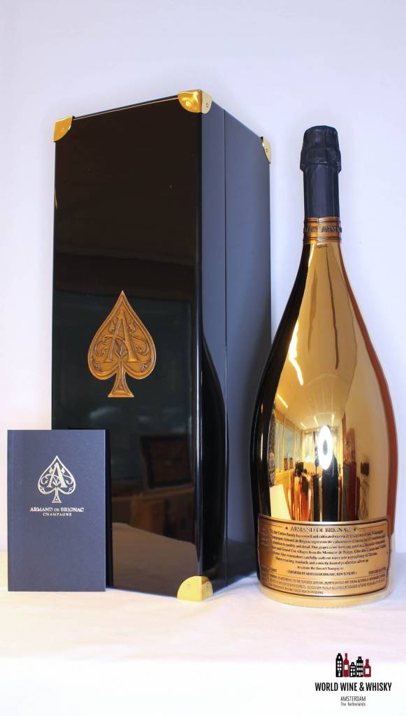 Armand de Brignac Gold Champagne Brut 12.5% 3L Jeroboam - in luxury case (3000 ml) - WORLD WINE WHISKY 