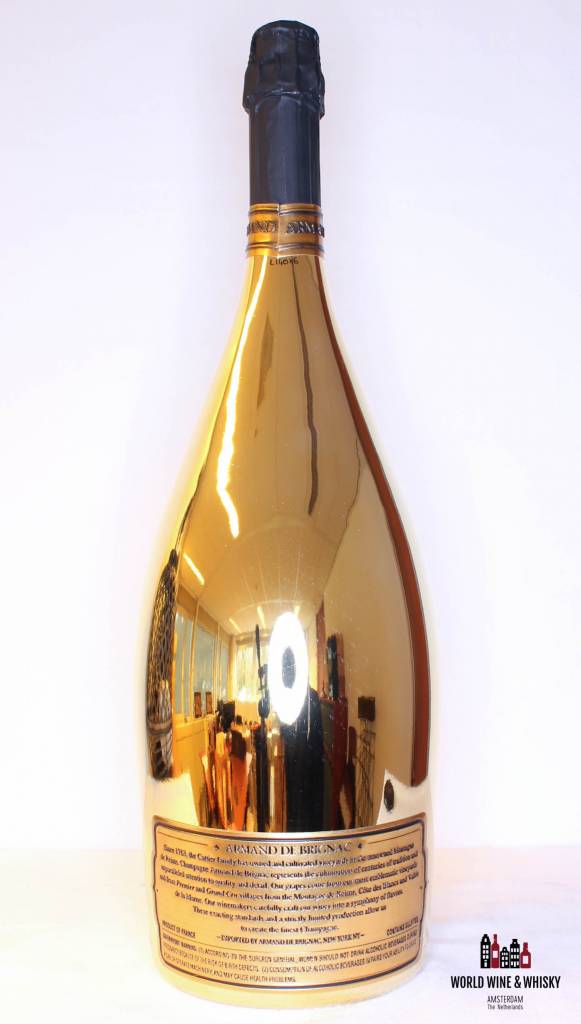 Armand de Brignac Gold Champagne Brut 12.5% 3L Jeroboam - in luxury case (3000 ml) - WORLD WINE WHISKY 