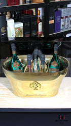 Armand de Brignac Gold Champange cooler/ice bucket XL 'Ace of Spades' (for 7 bottles) - WORLD WINE WHISKY 