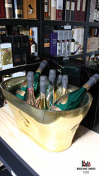Armand de Brignac Gold Champange cooler/ice bucket XL 'Ace of Spades' (for 7 bottles) - WORLD WINE WHISKY 