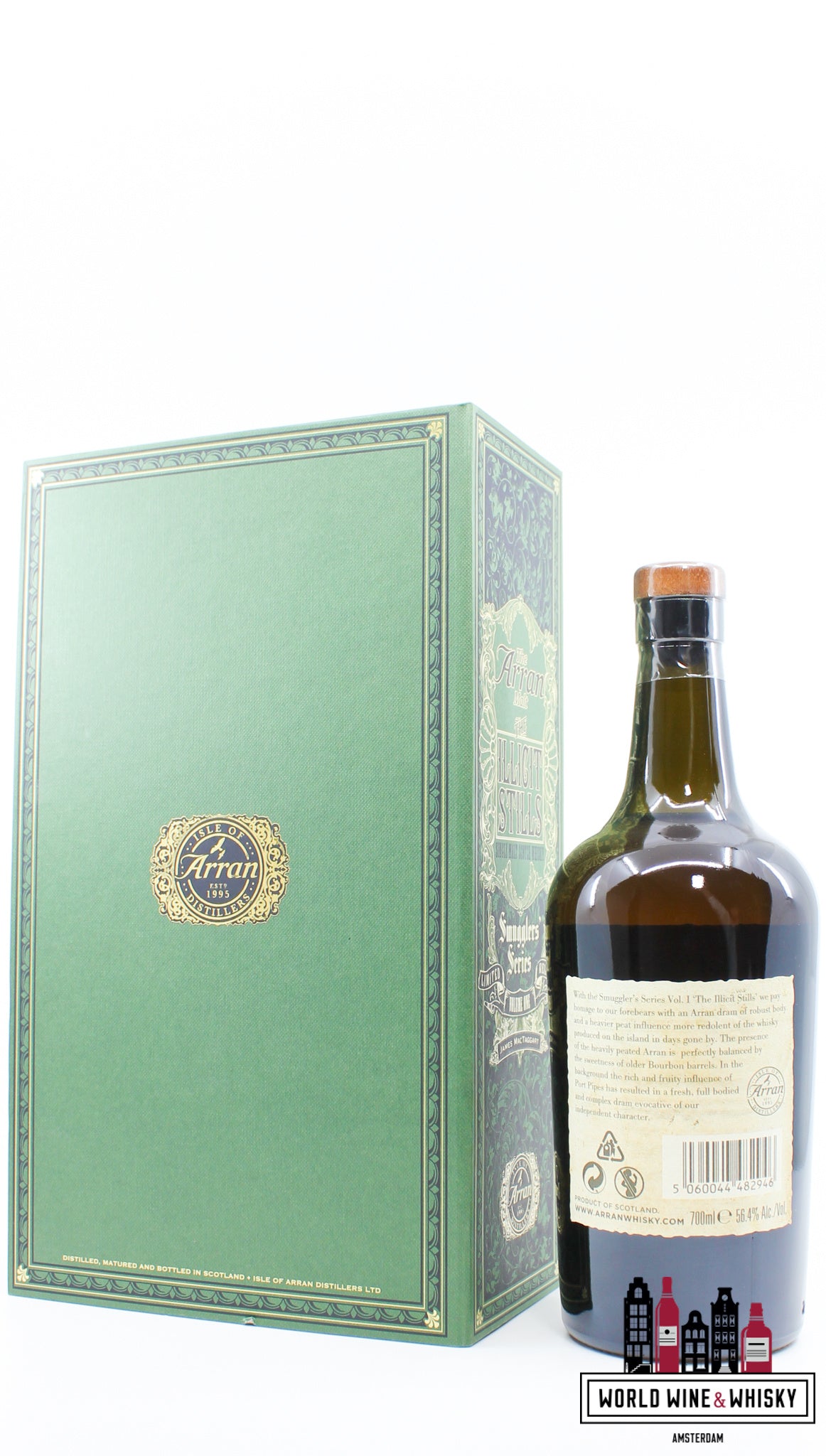 Arran 2015 - Smugglers' Series Volume One 56.4% (1 of 8700) - WORLD WINE WHISKY 