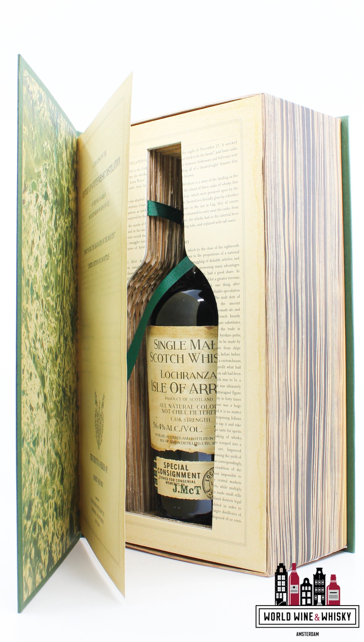 Arran 2015 - Smugglers' Series Volume One 56.4% (1 of 8700) - WORLD WINE WHISKY 