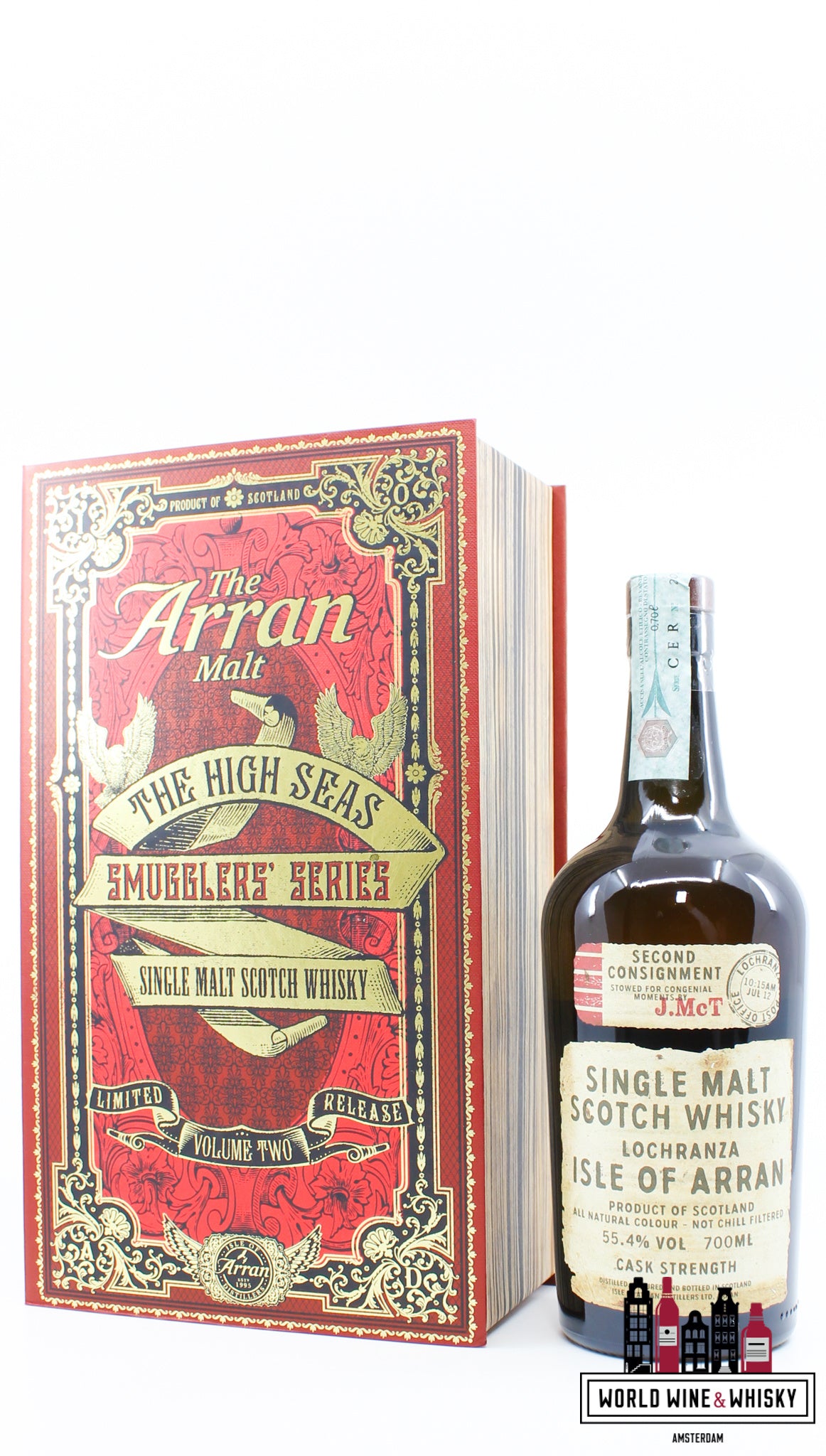Arran 2016 - Smugglers' Series Volume Two 55.4% (1 of 8700) - WORLD WINE WHISKY 