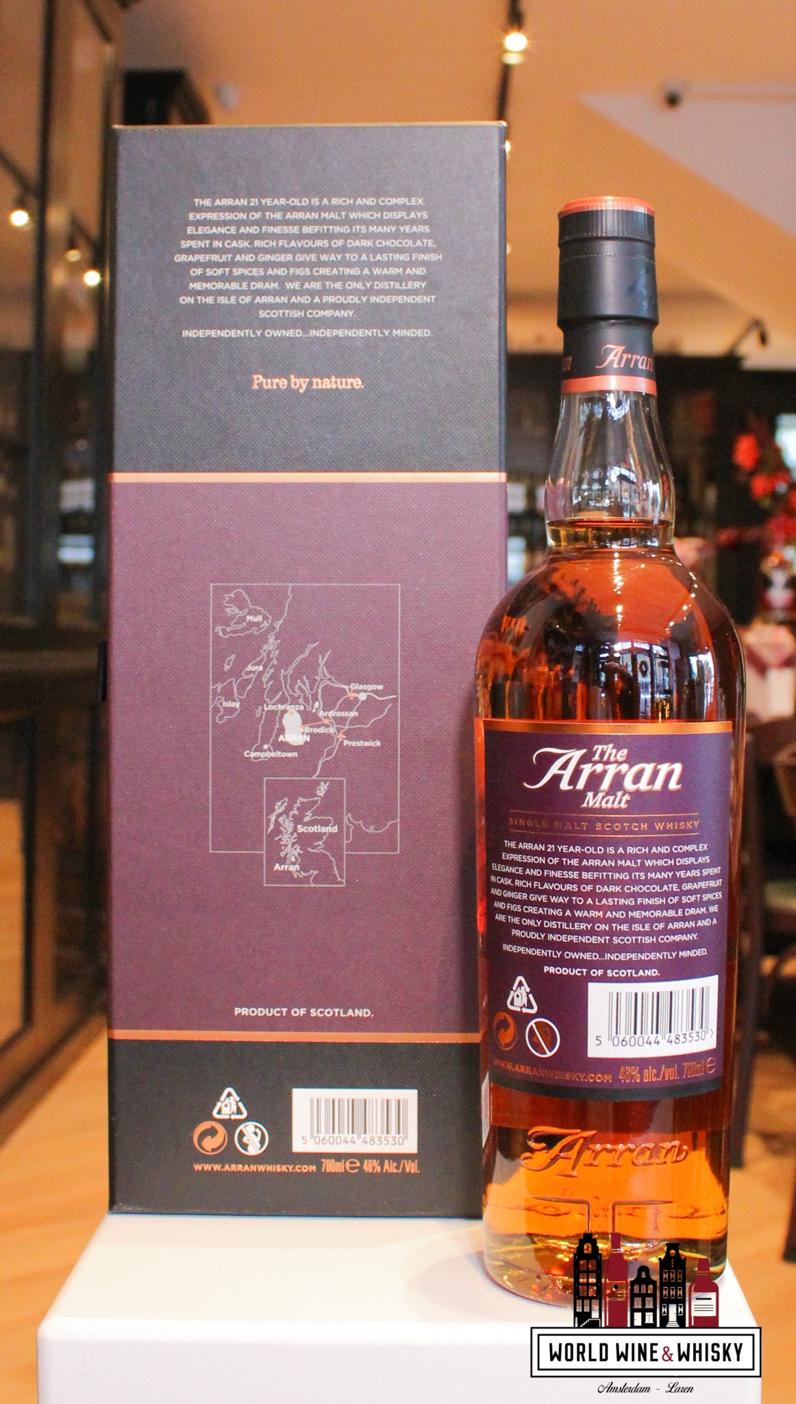 Arran 21 Years Old 2018 46% whisky