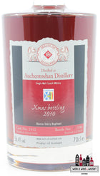Auchentoshan 1999 2010 - Cask 2412 - Malts of Scotland - Fulldram Xmas bottling 56.4% (1 of 186) - WORLD WINE WHISKY 