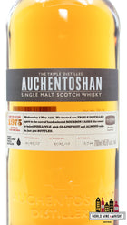 Auchentoshan 38 Years Old 1975 2013 - Limited Edition - Travel Retail Exclusive 45.6% (1 of 500) - WORLD WINE WHISKY 