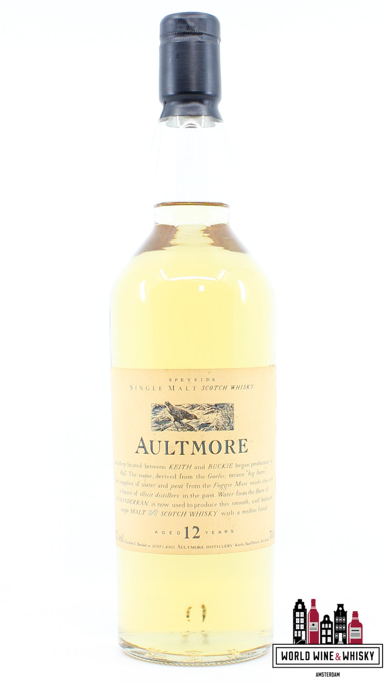 Aultmore 12 Years Old 1991 - Flora & Fauna 43% - WORLD WINE WHISKY 