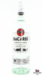 Bacardi Carta Blanca - Superior White Rum 37,5% 1L (1000 ml) - WORLD WINE WHISKY 