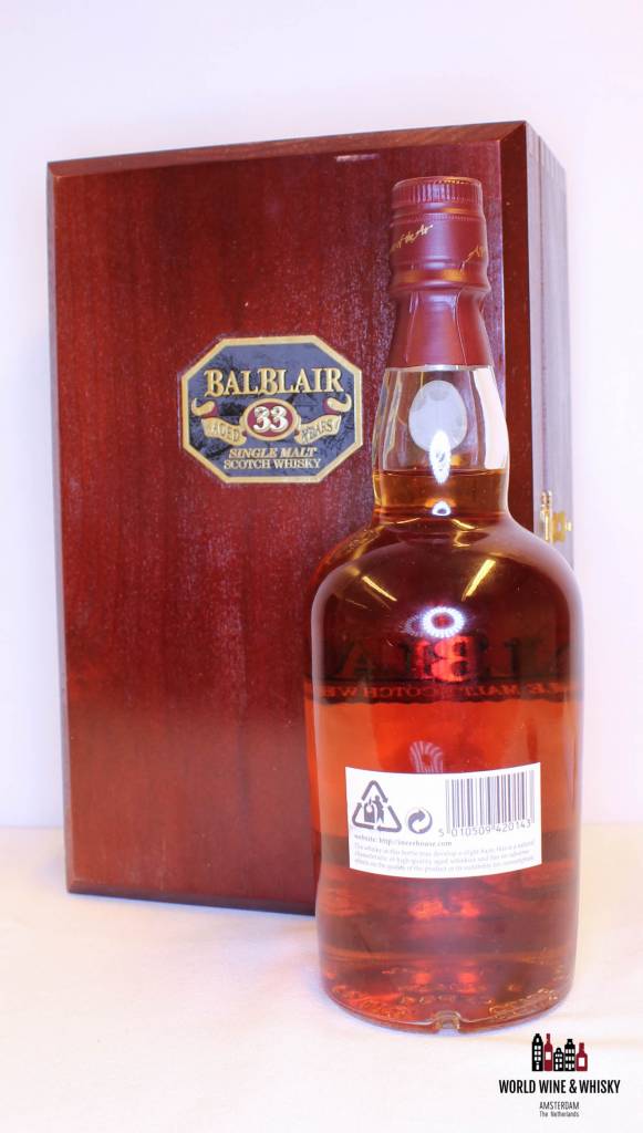 Balblair 33 Years Old 1970 2003 45.4% - WORLD WINE WHISKY 