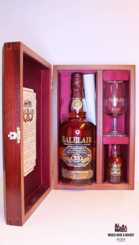 Balblair 33 Years Old 1970 2003 45.4% - WORLD WINE WHISKY 