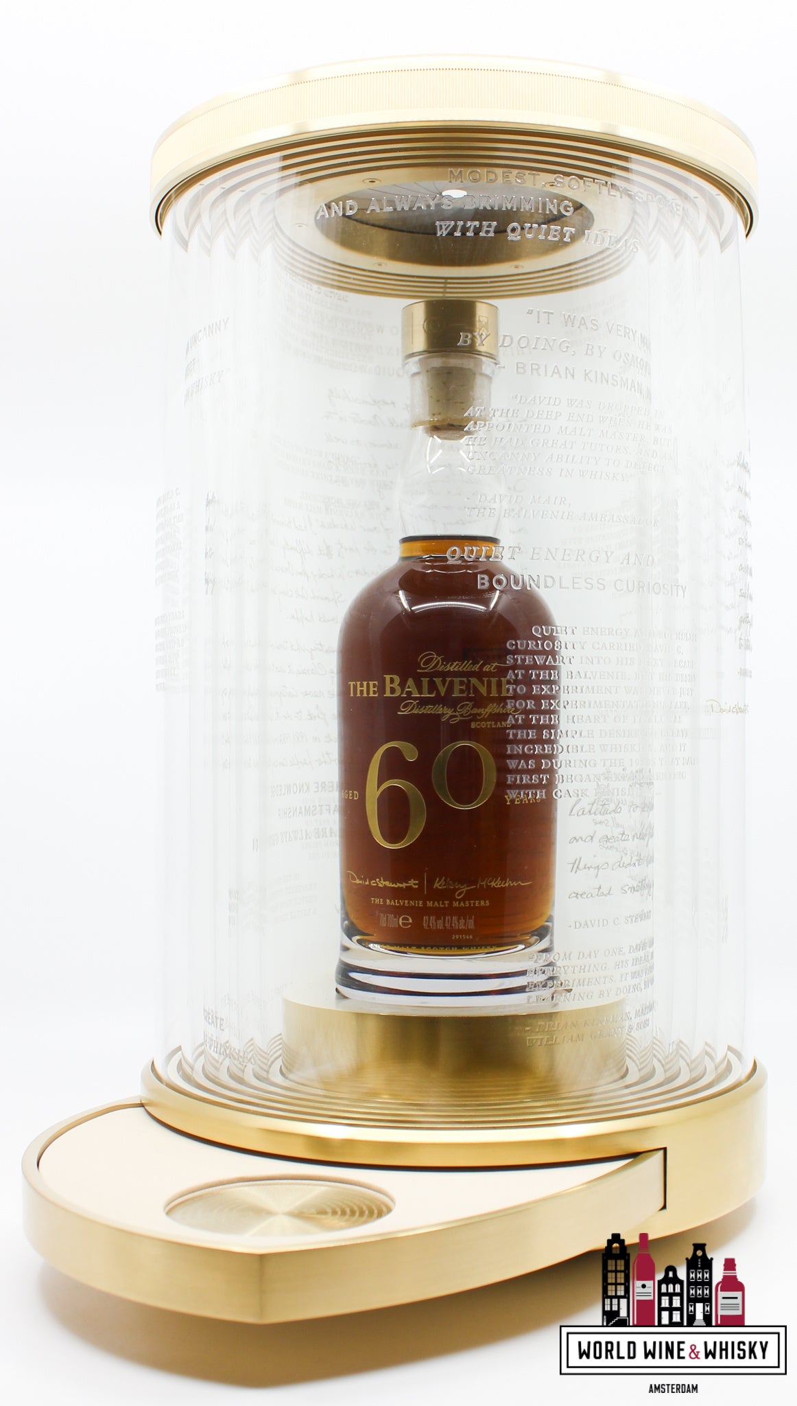 Balvenie 60 Years Old 1962 2022 42.4% (1 of 71) - WORLD WINE WHISKY 