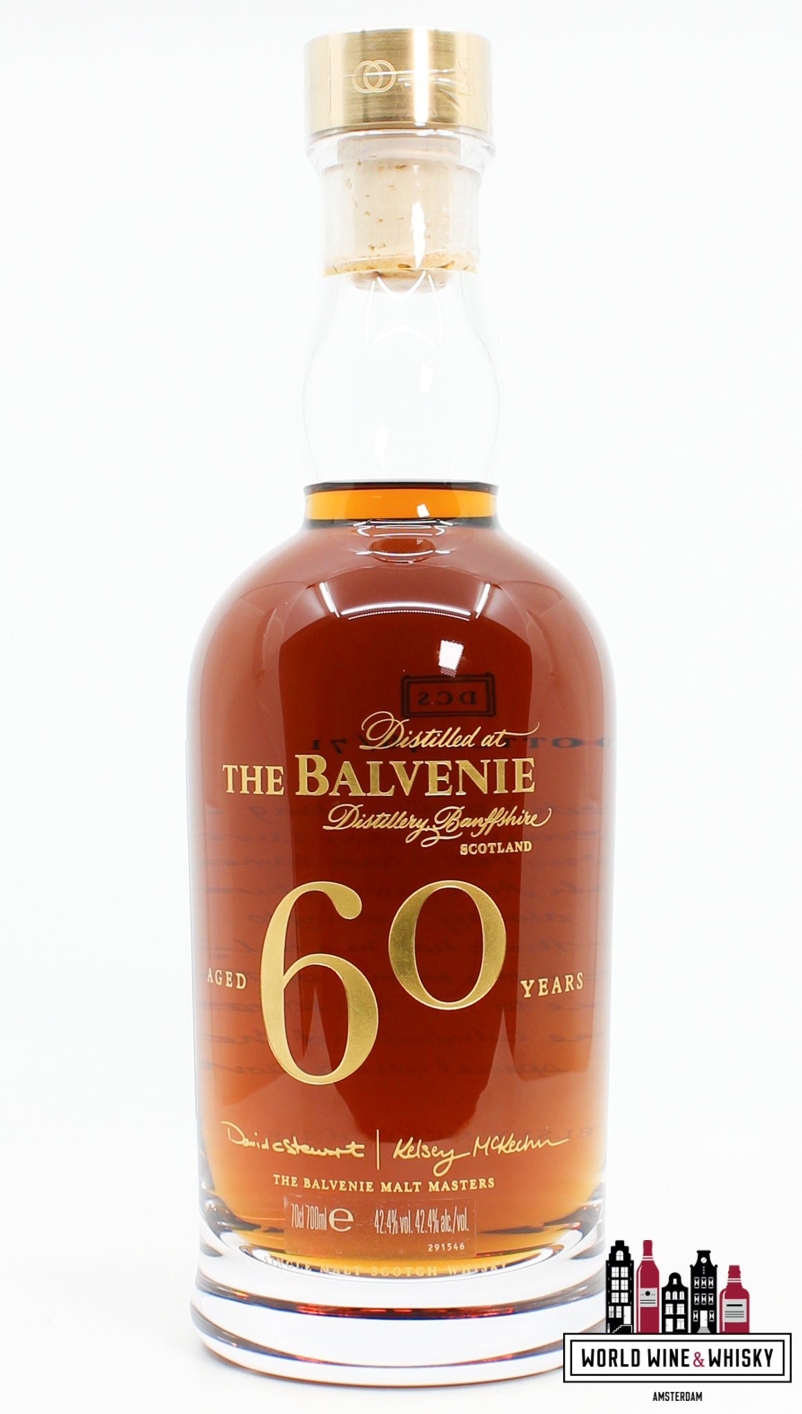 Balvenie 60 Years Old 1962 2022 42.4% (1 of 71) - WORLD WINE WHISKY 